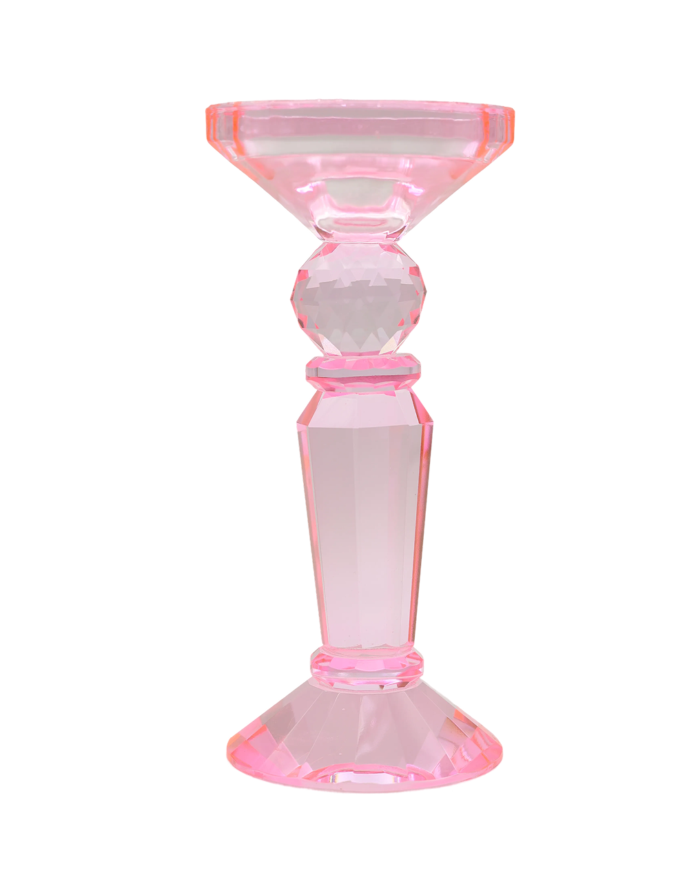 Ellie Pink Candle Holder Small