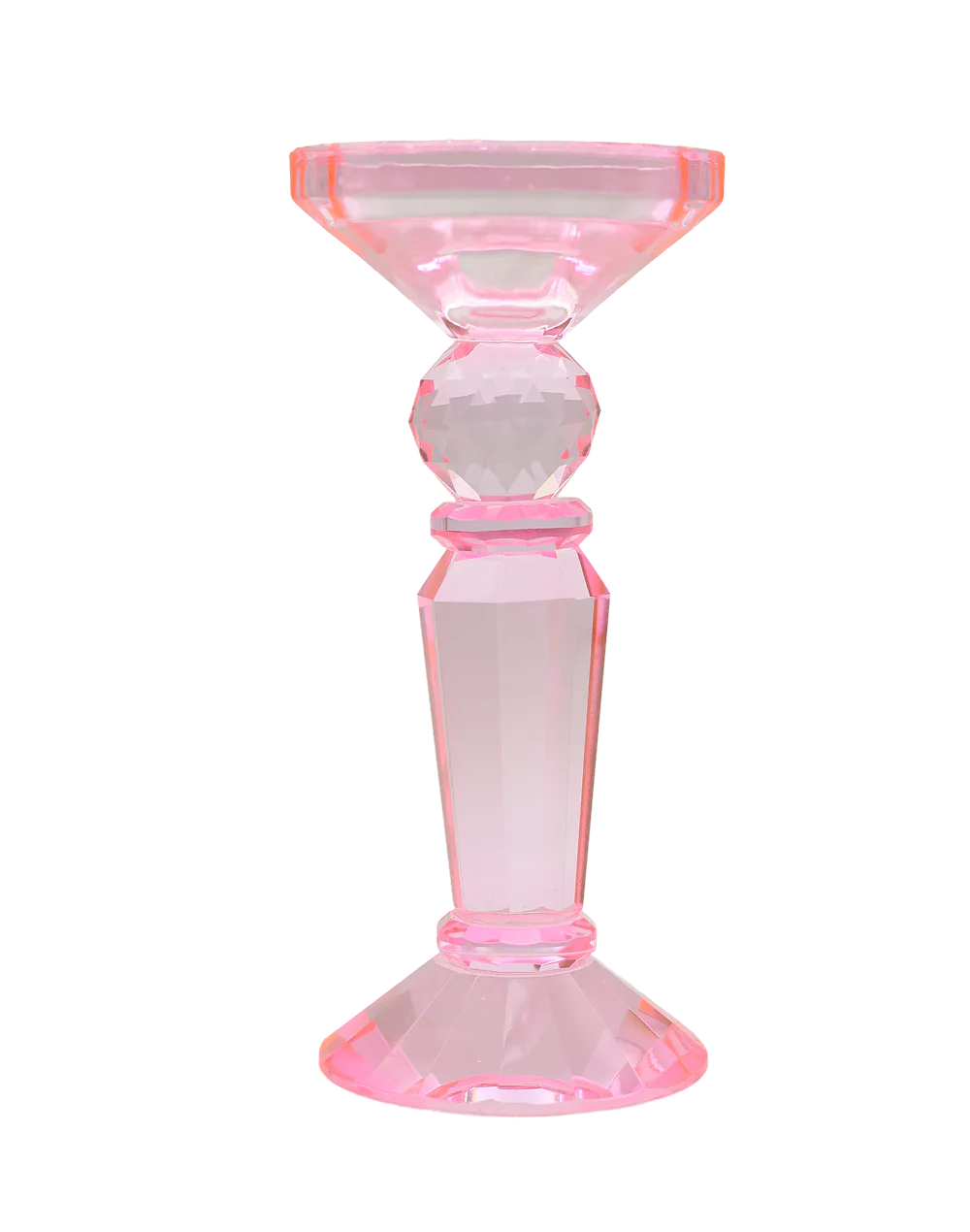 Ellie Pink Candle Holder Small