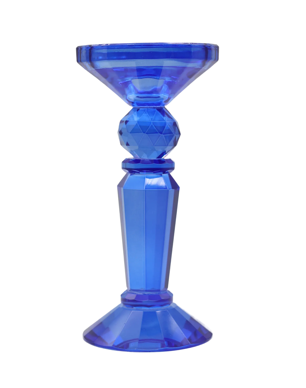 Sapphire Candle Holder Small Blue