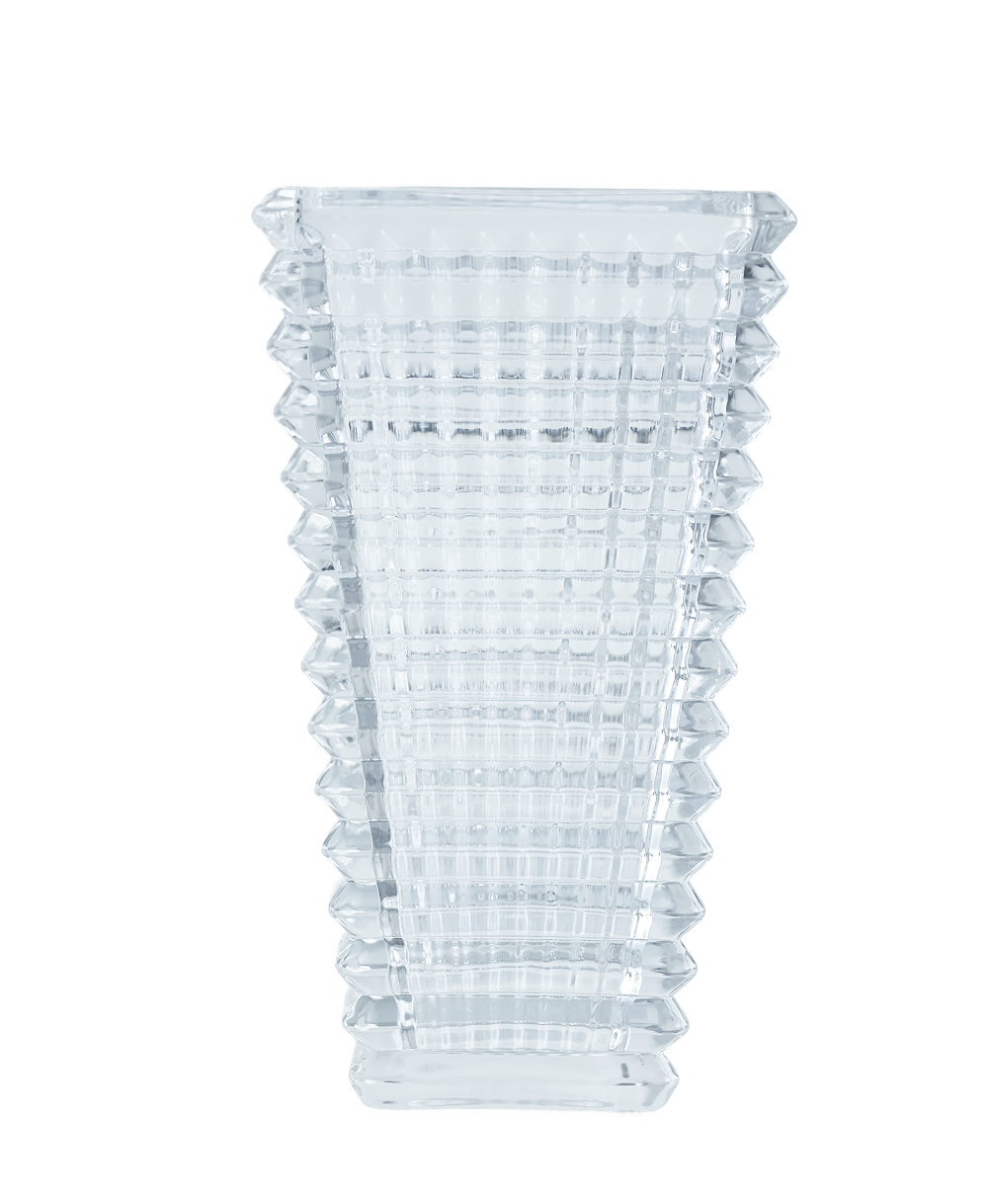 Clear Tower Vase Large