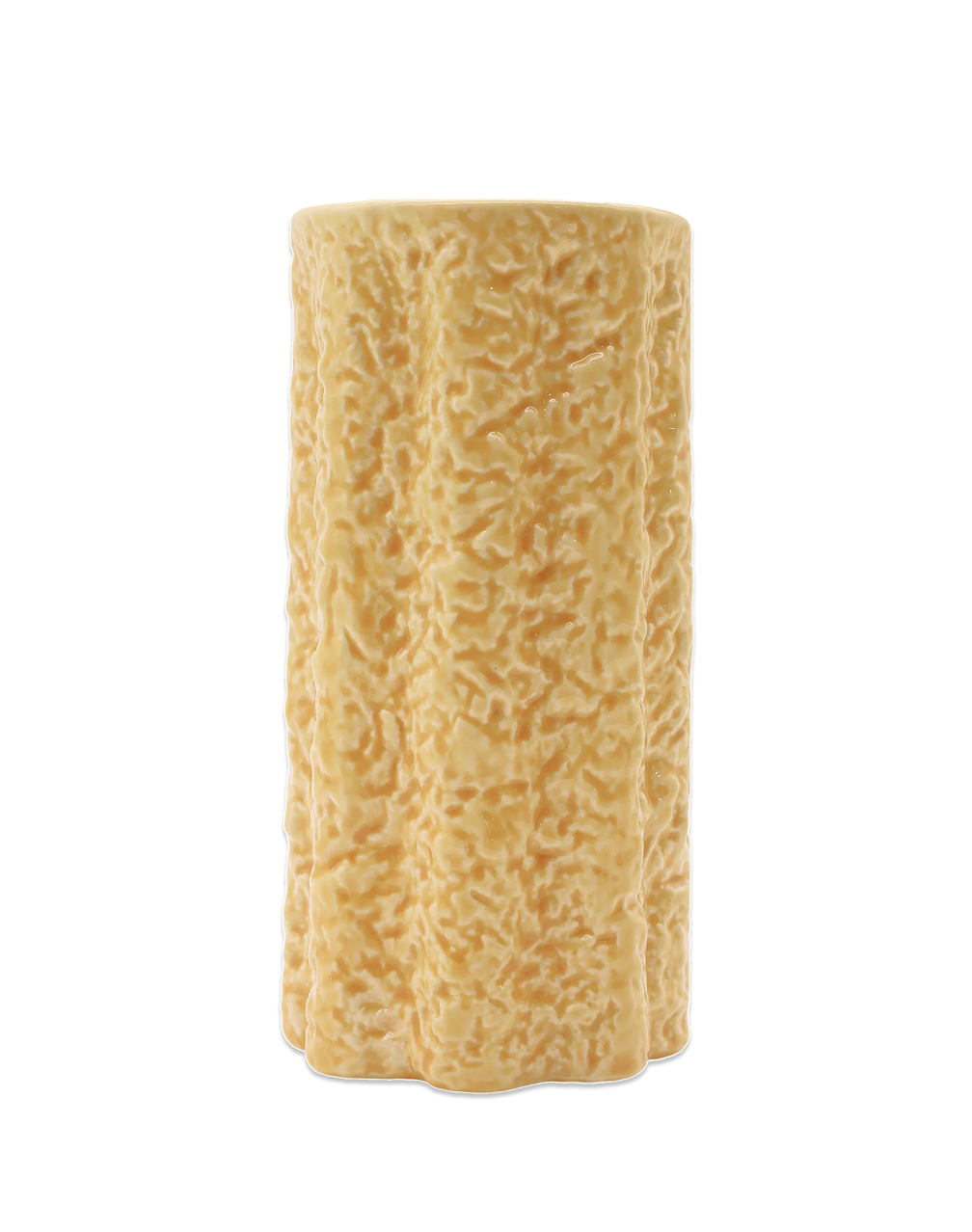 Yellow Ceramic Candle Holder Large