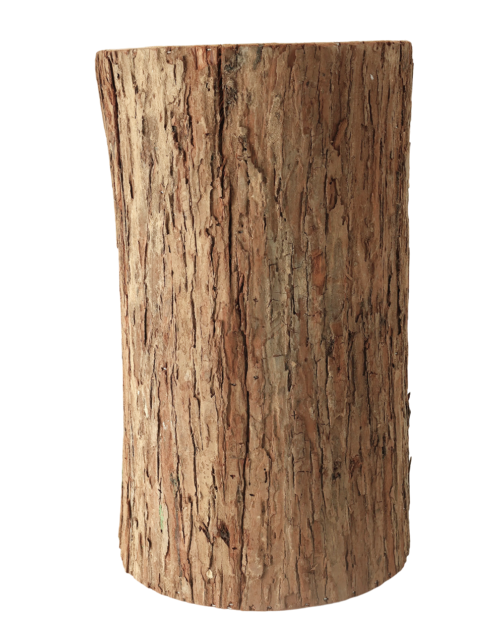 Bark Column Stand Large Brown