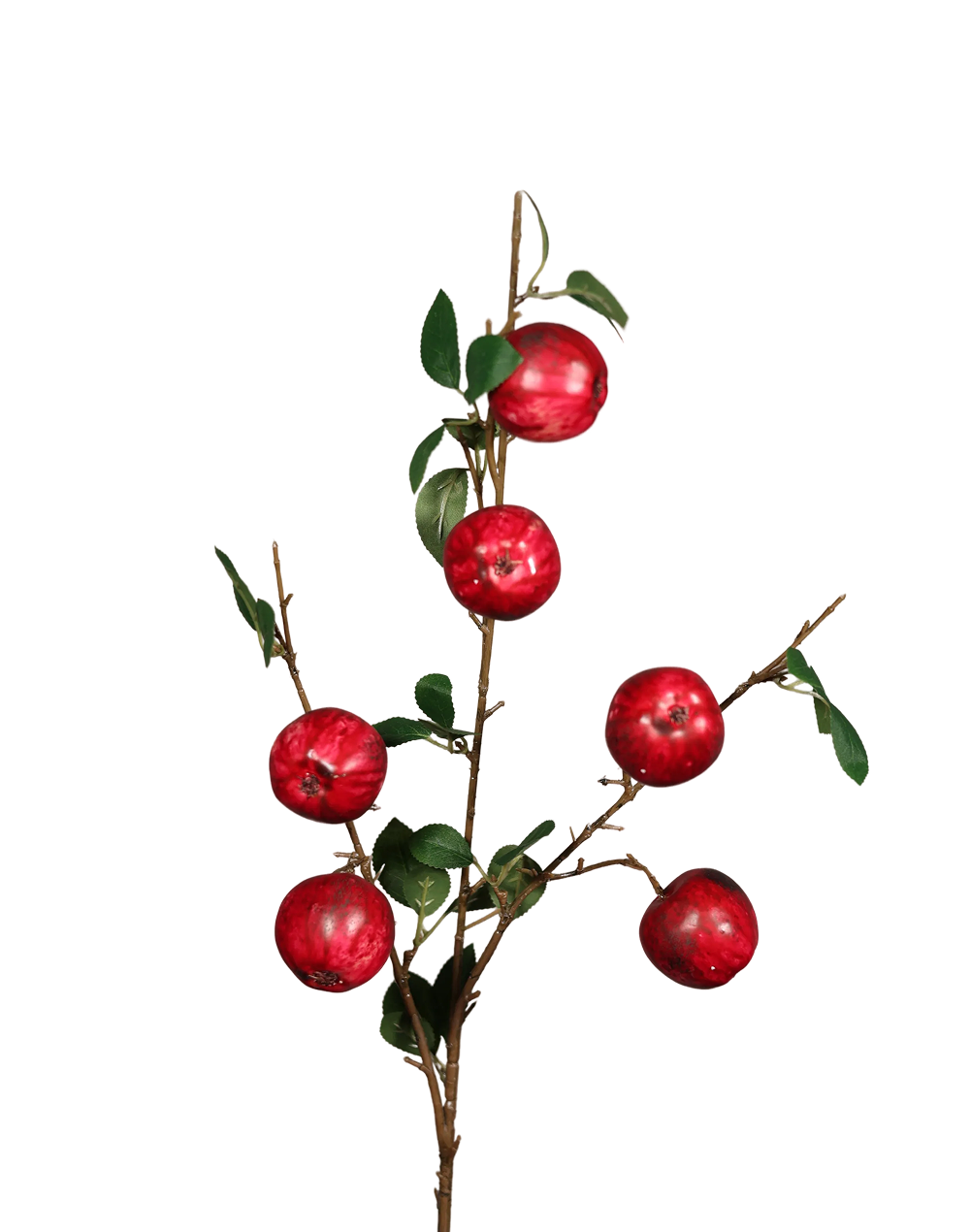 Small Red Apple Branch-32" Red