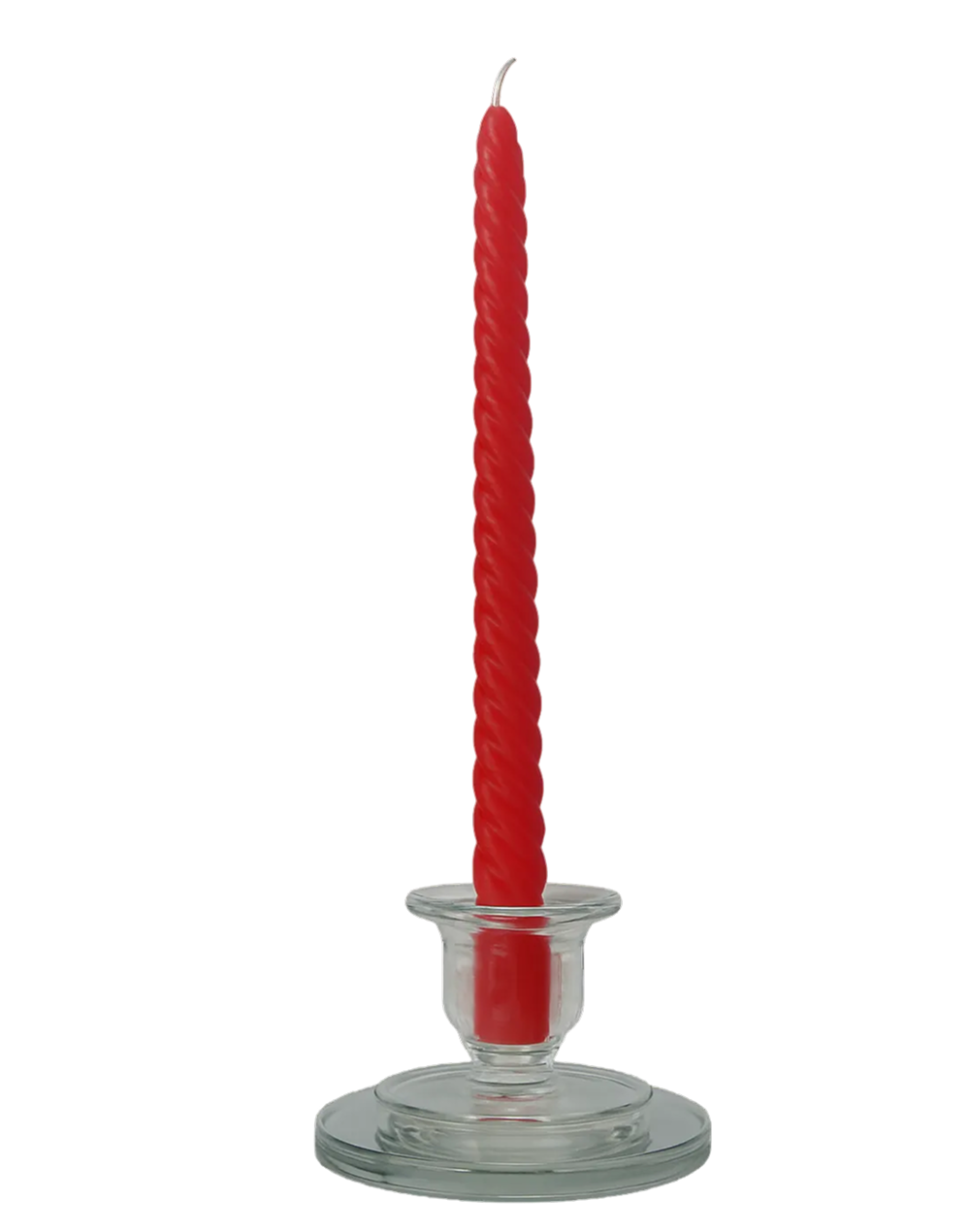 10" Taper Swirl Candles - Case of 24