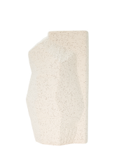 Iceberg Ceramic Terra Edged Vase