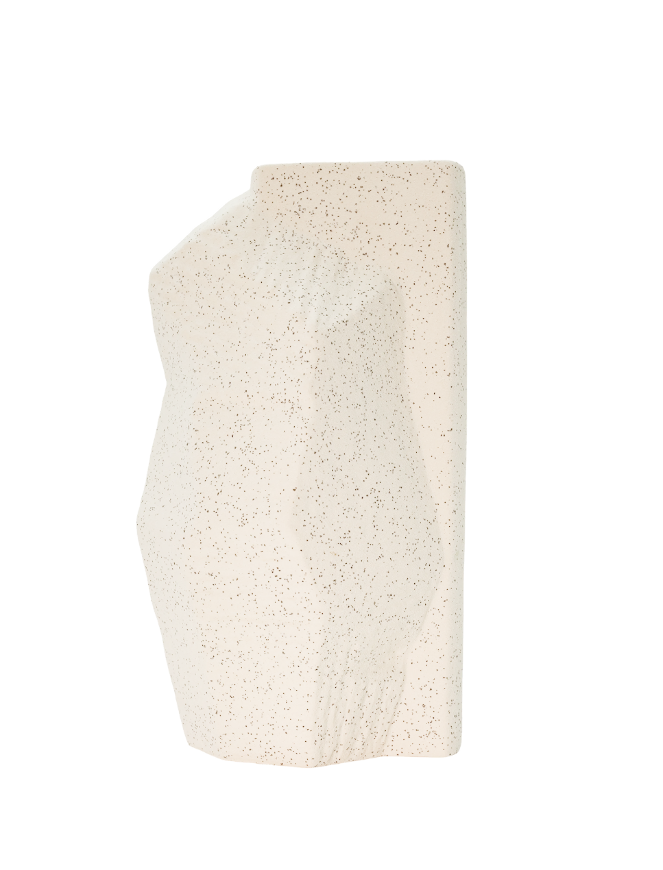 Iceberg Ceramic Terra Edged Vase