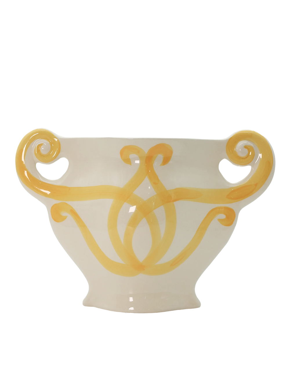Capri Yellow Amphora- Small