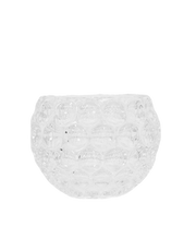 Crystal Sphere Votive Holder Clear