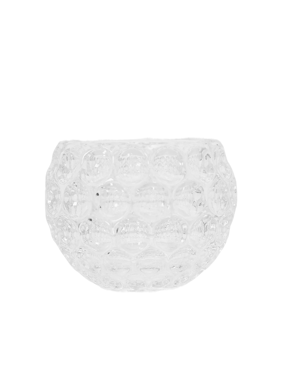 Crystal Sphere Votive Holder Clear