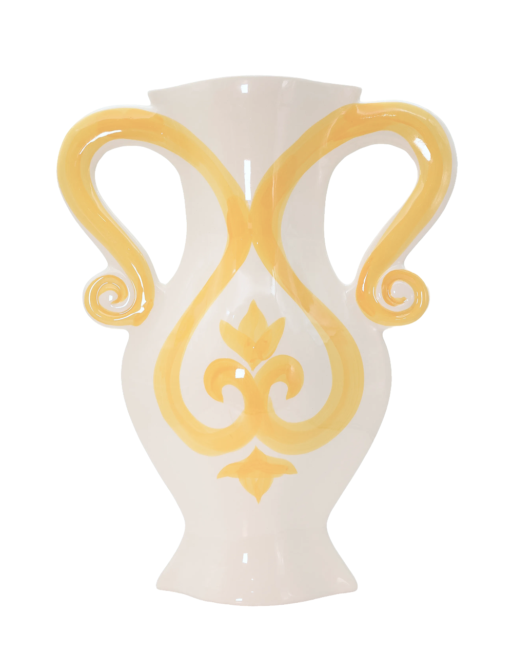 Capri Yellow Amphora- Large