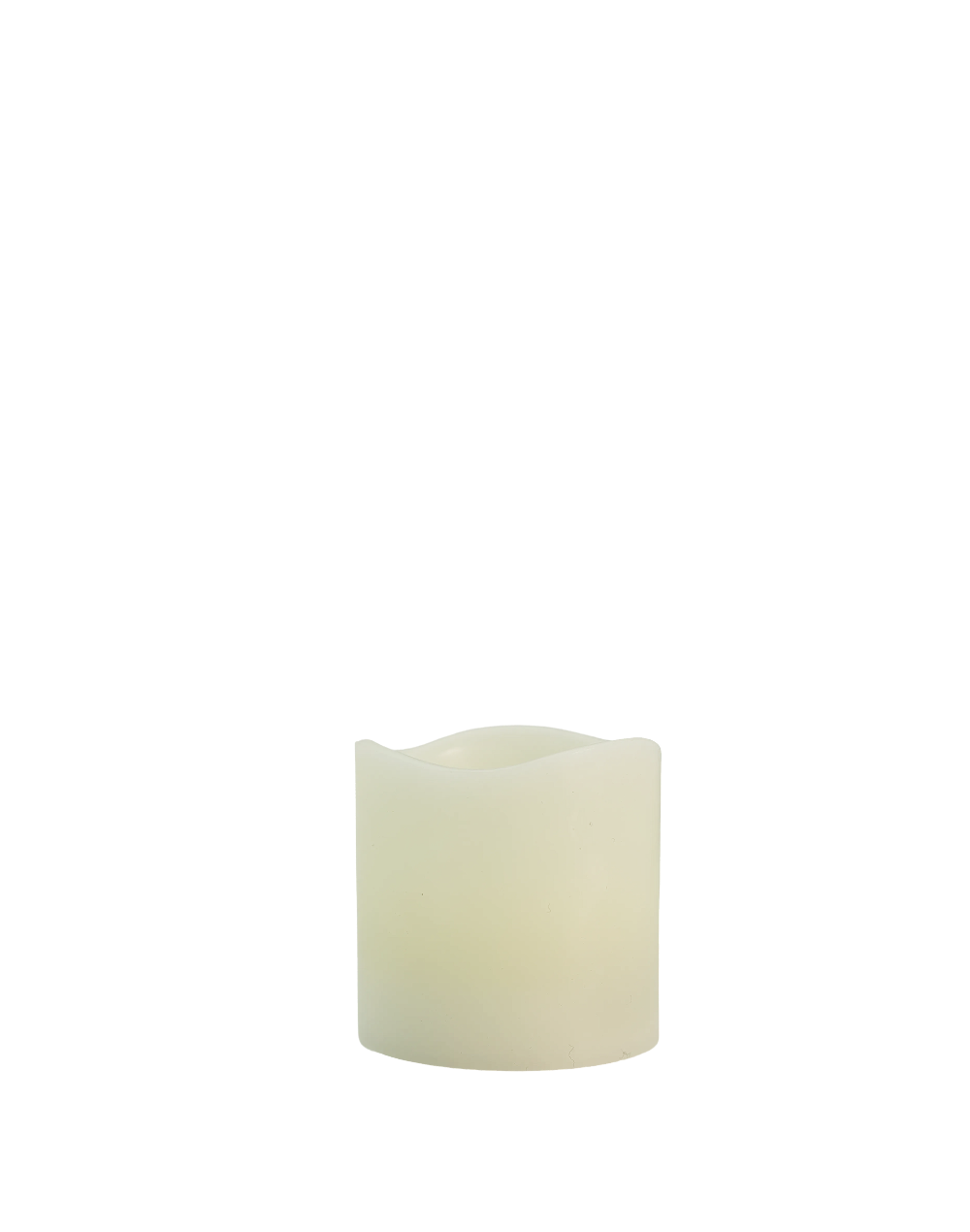 Wax Ivory 3"x3" Led Candle