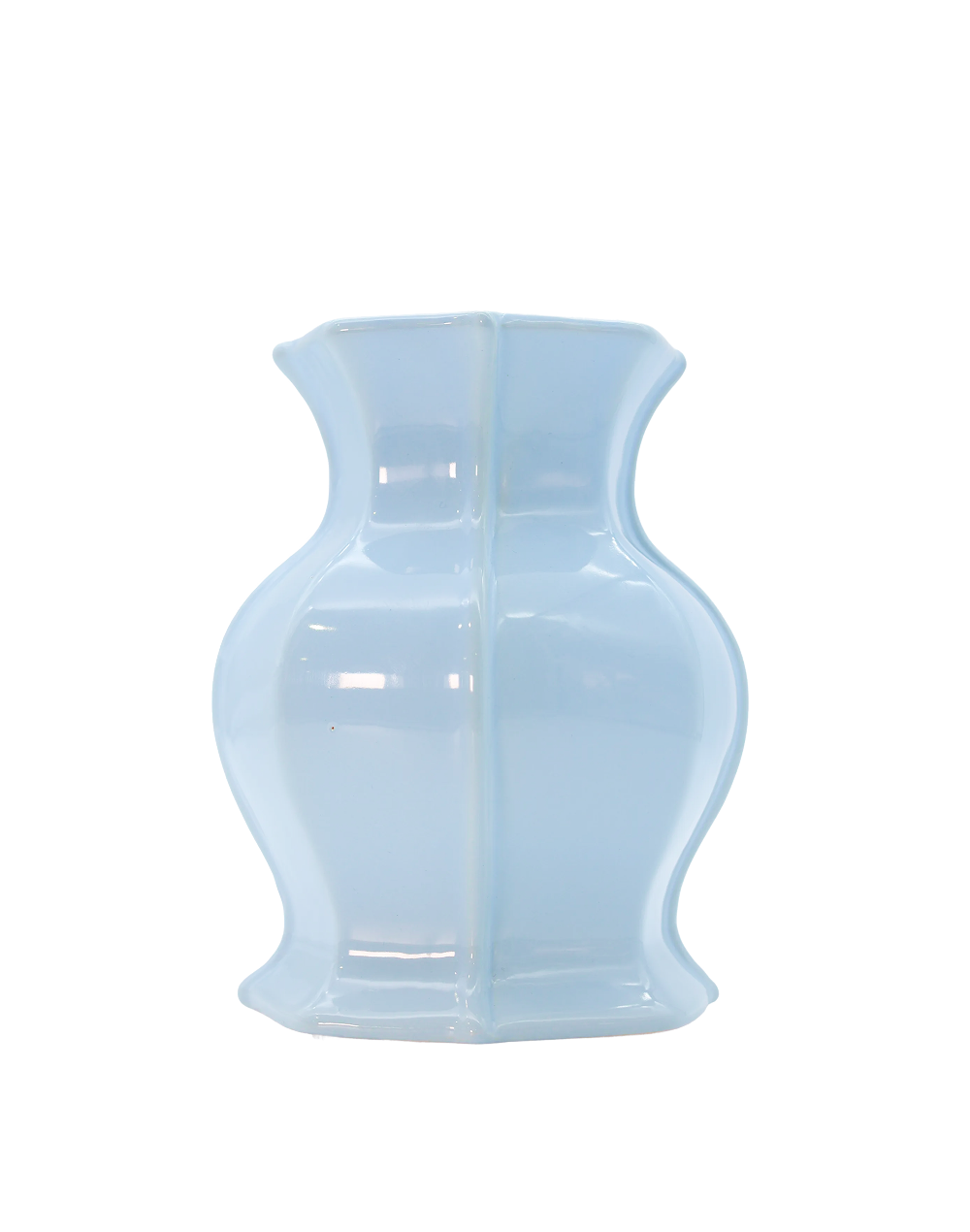Azure Elan Plump Vase - Short | Available in 2 Colors