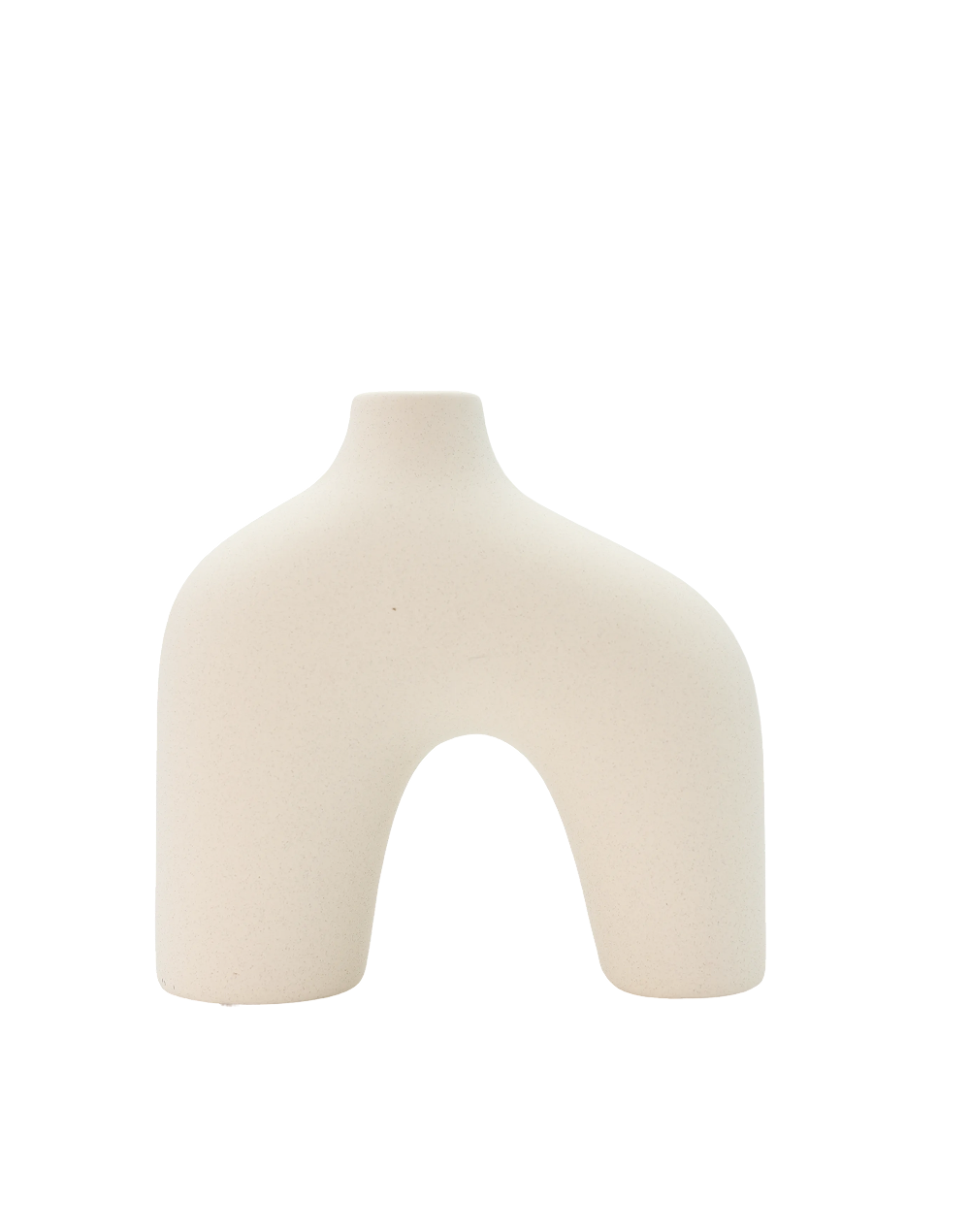 White Double Leg Vase White