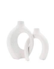 White Dancing Vase White