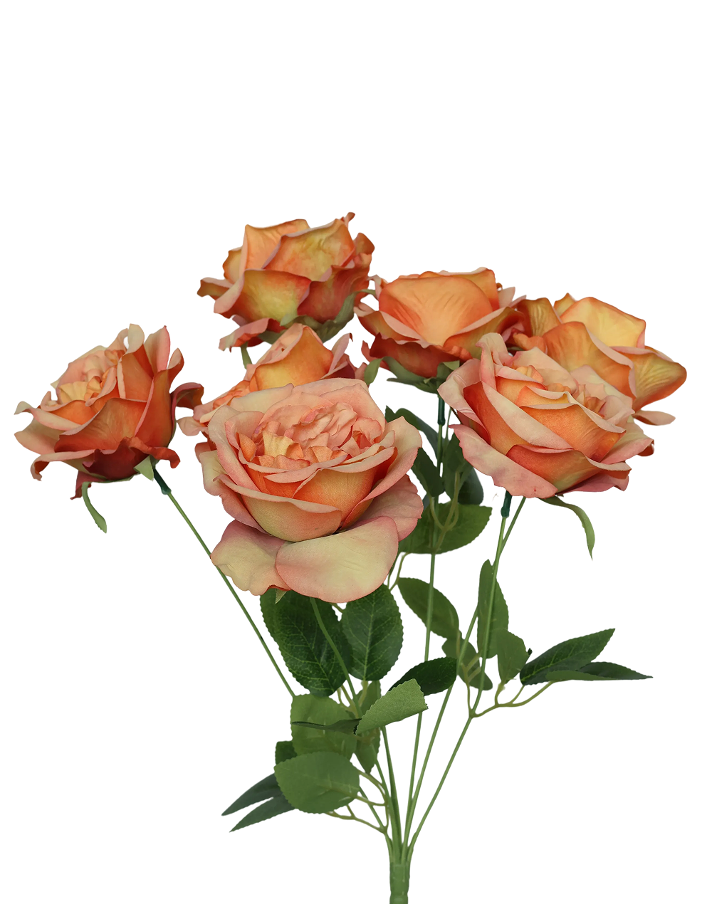 Austin Rose 7-Stem Spray | Available in 7 Colors