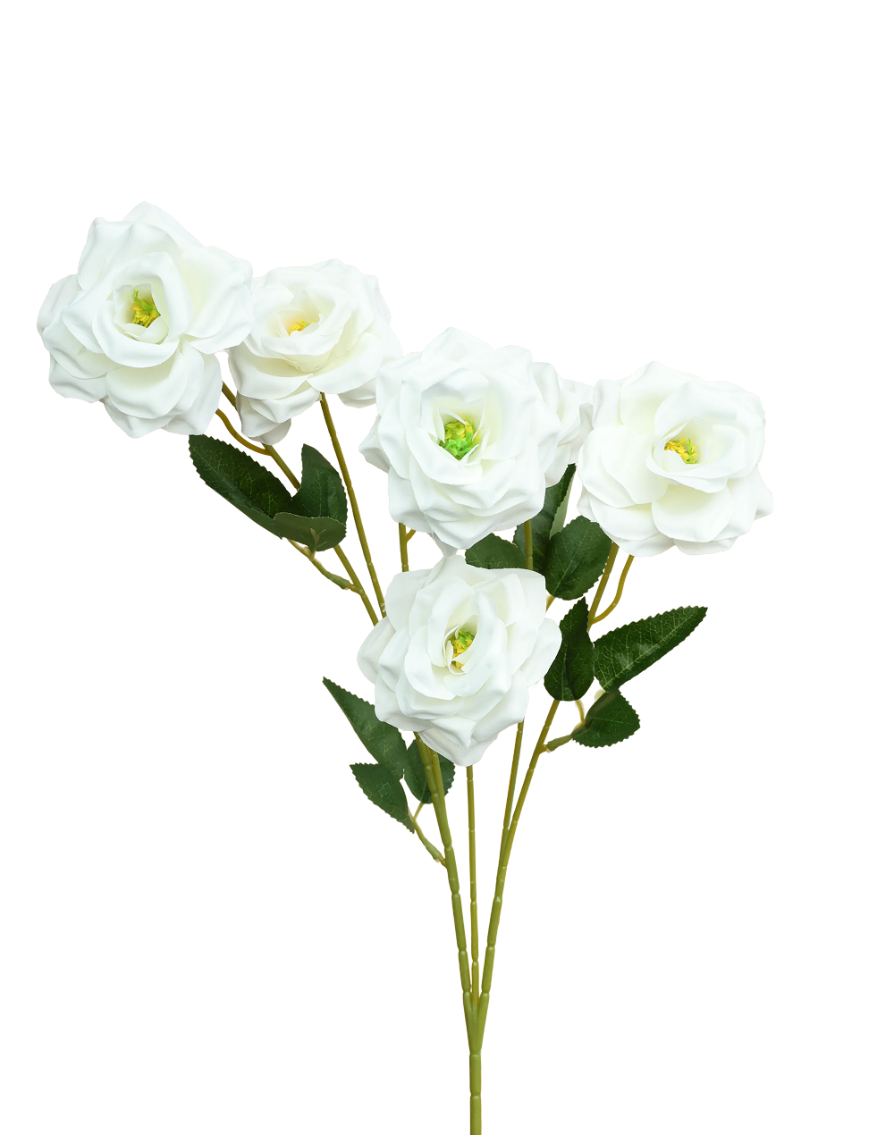 Silk Tea Rose 6-Head Spray | Available in 3 Colors