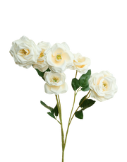 Silk Tea Rose 6-Head Spray | Available in 3 Colors
