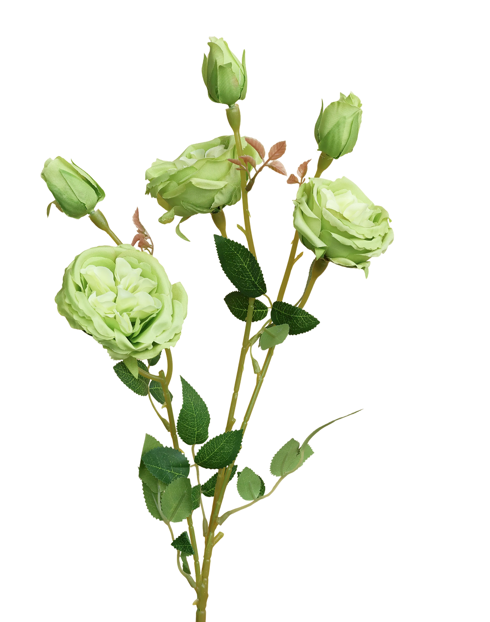 Silk Petite Garden Rose Spray | Available in 3 Colors