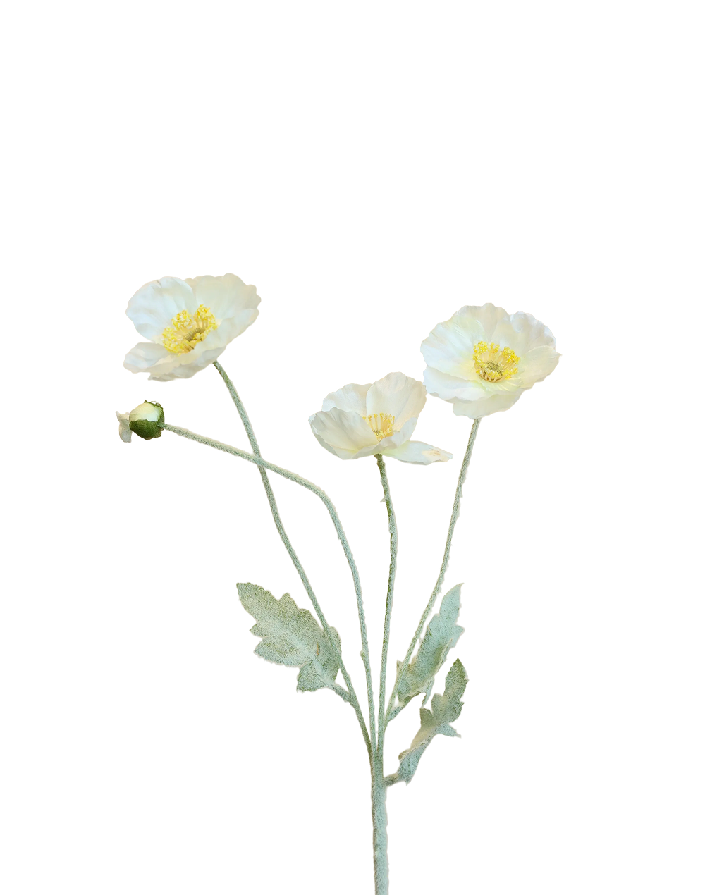 Silk Valley Poppy Spray | Available in 4 Colors