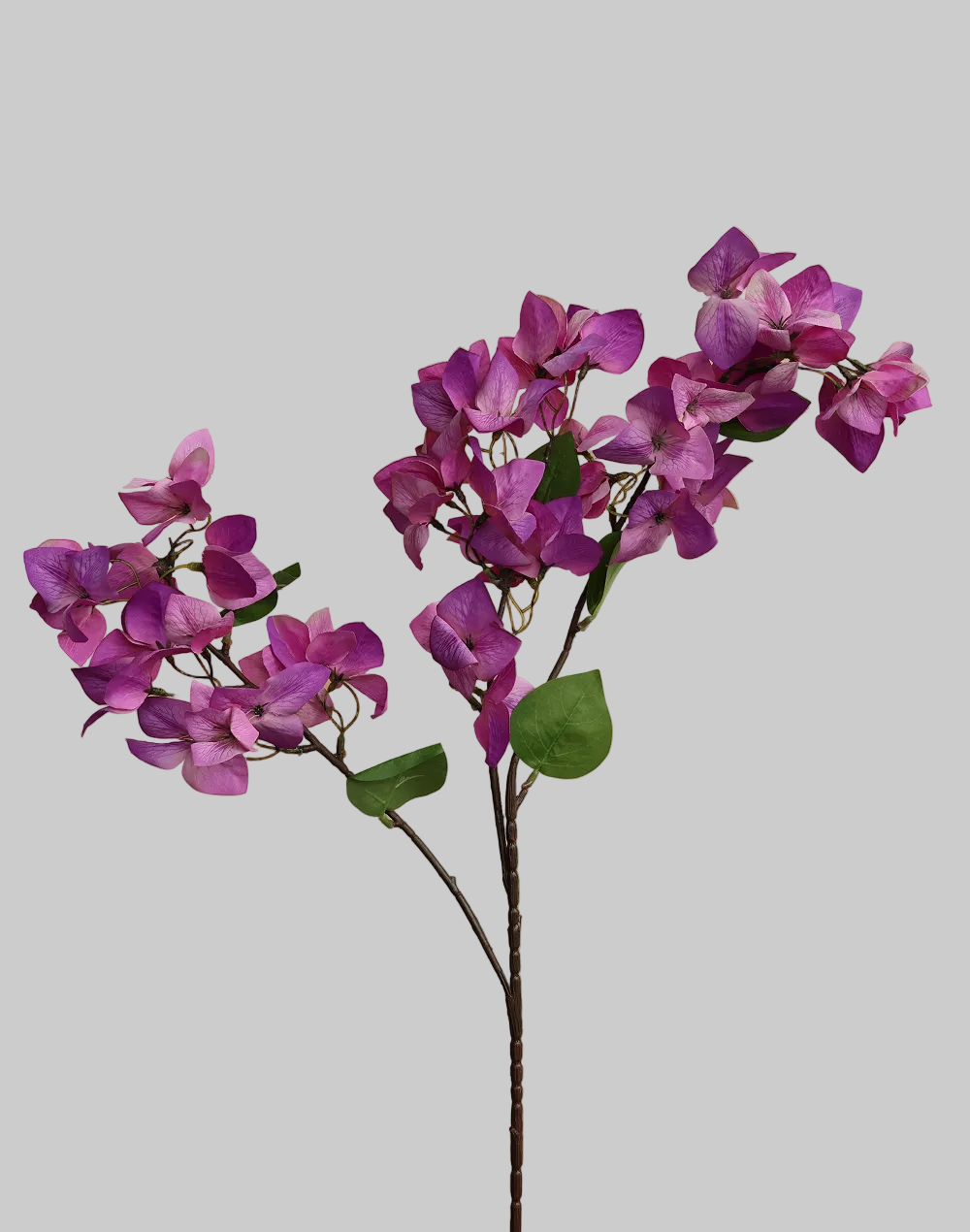 Faux Violet Bougainvillea Branch