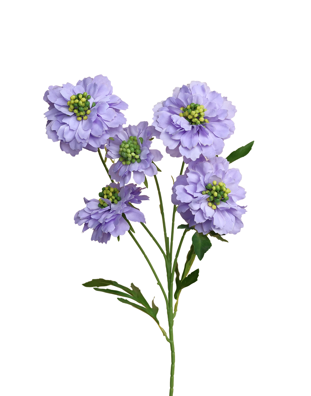 Silk Scabiosa Spray | Available in 5 Colors