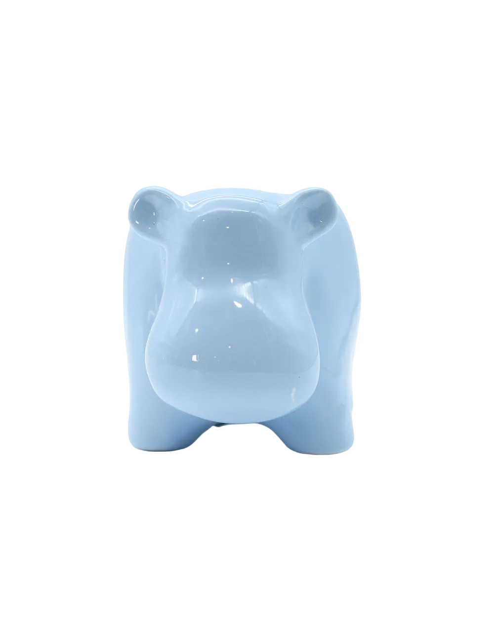 Blue Hippo Pod Vase