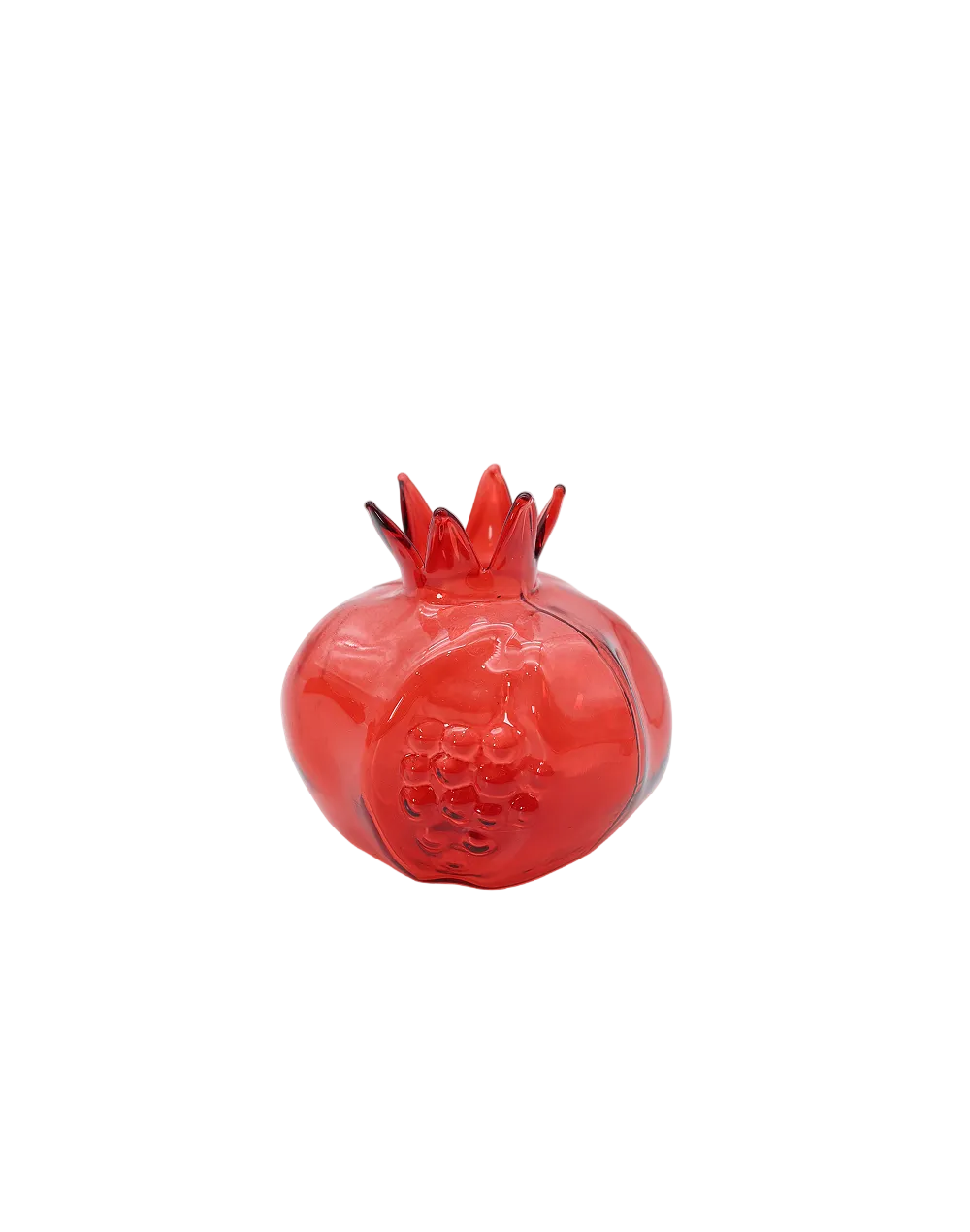 Pomgranate Bud Vase Small Red