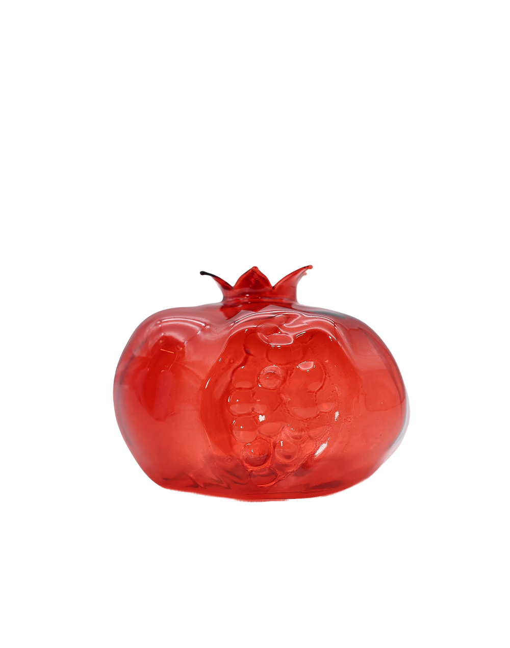 Pomgranate Bud Vase Large Red