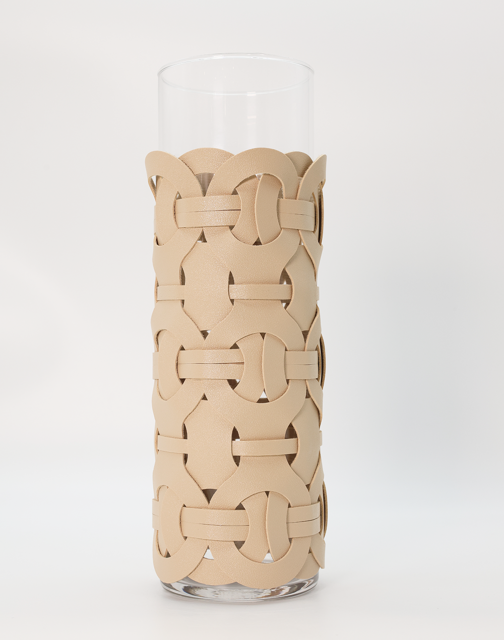 Modern Large Biege Summer Vase