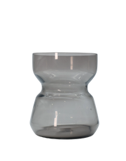 Dark Smoked Nexus Vase