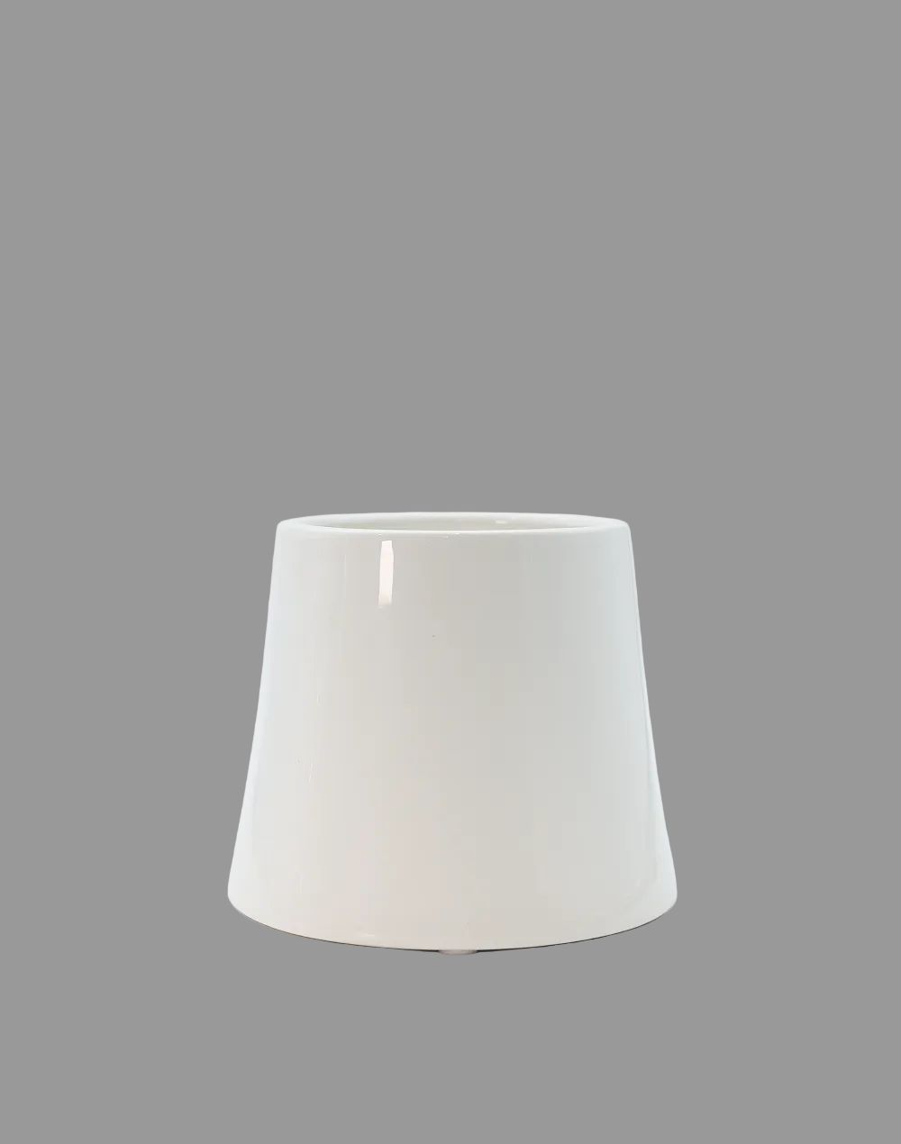 White Ceramic Small Vase