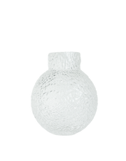 Frosted Ice Orb Vase