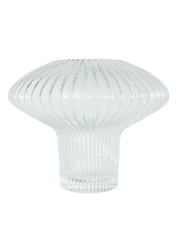 Clear UFO Vase