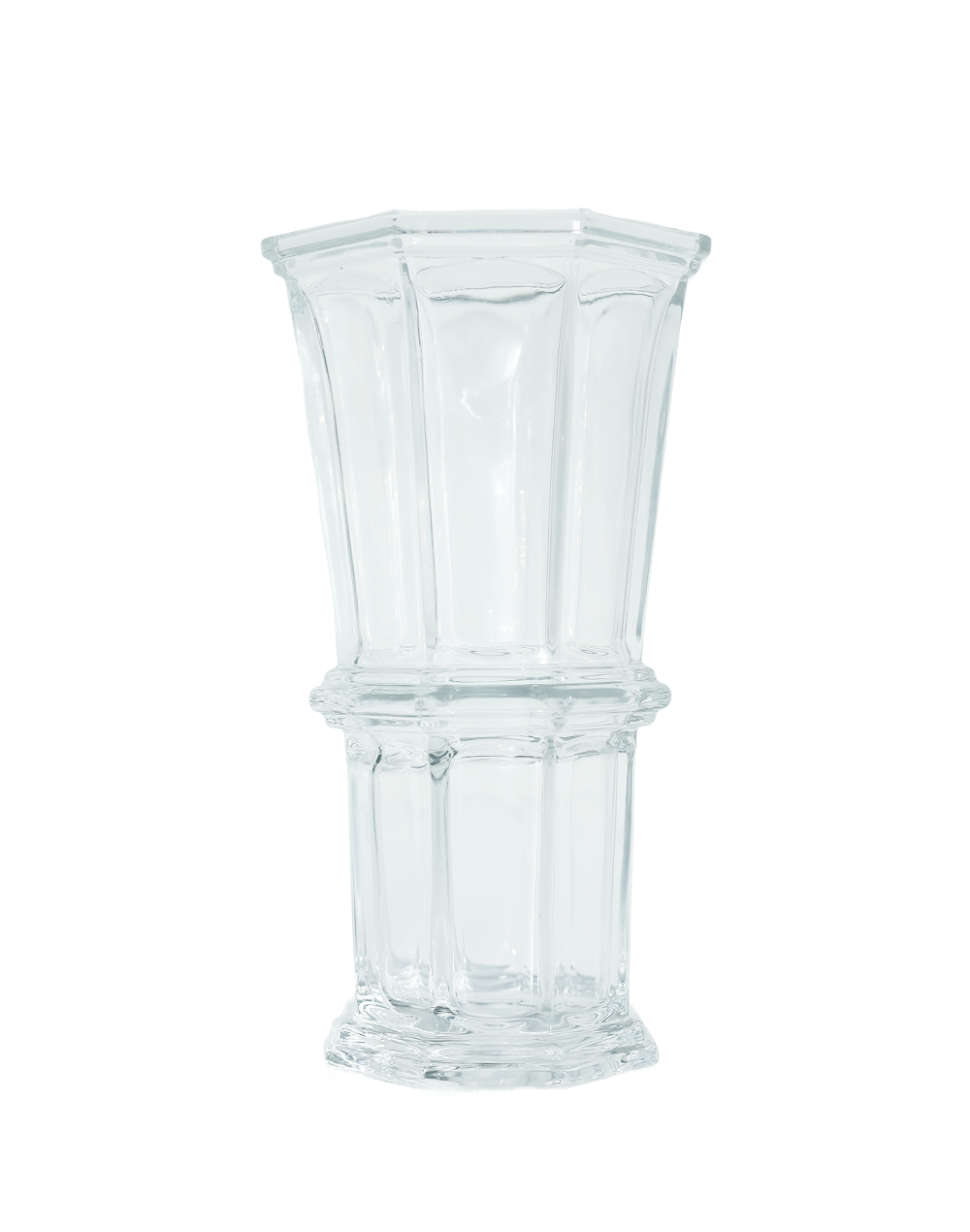 Clear Athena Pillar Vase