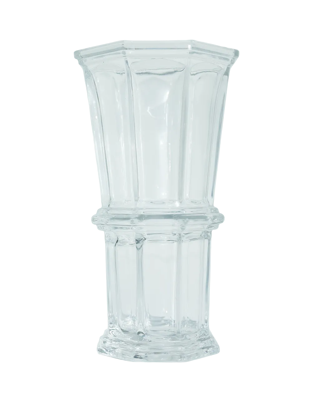 Clear Athena Pillar Vase