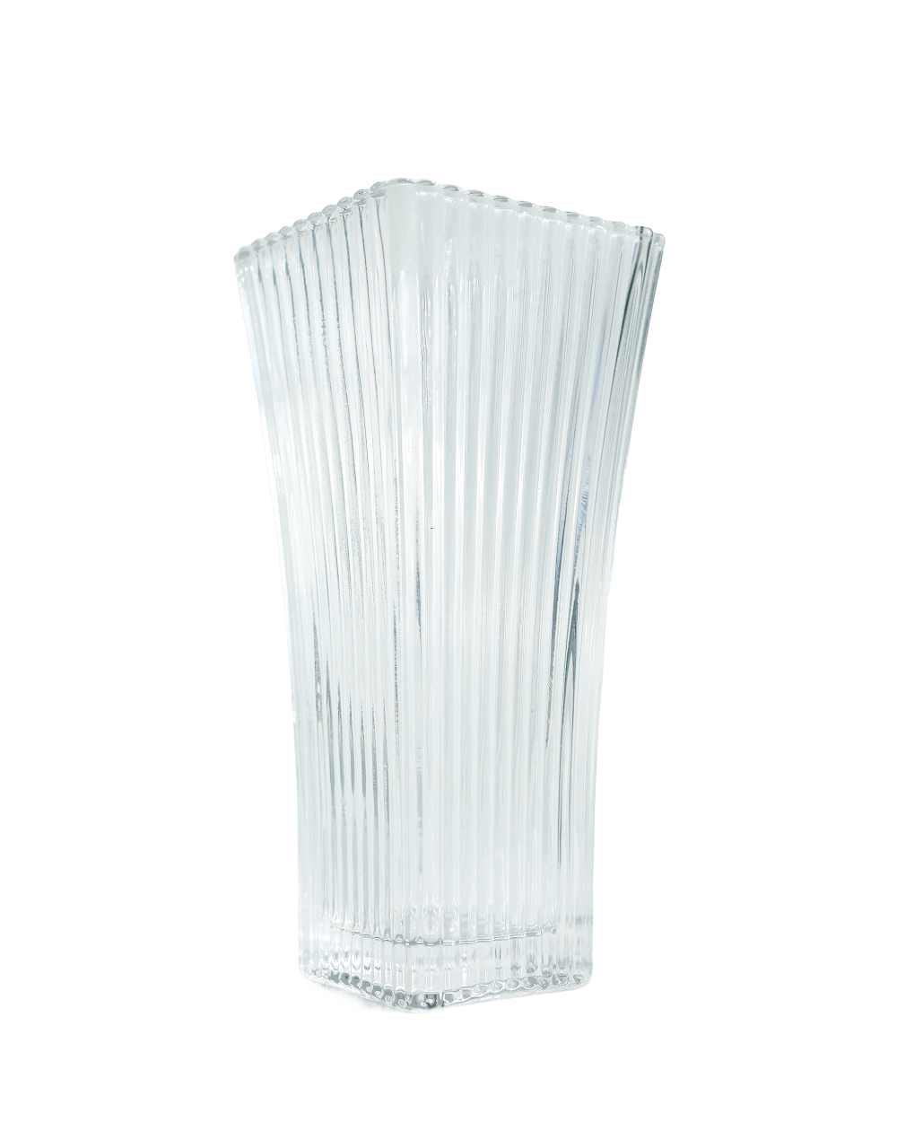 Clear Skyline  Vase Clear