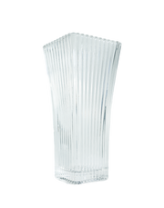 Clear Skyline  Vase Clear