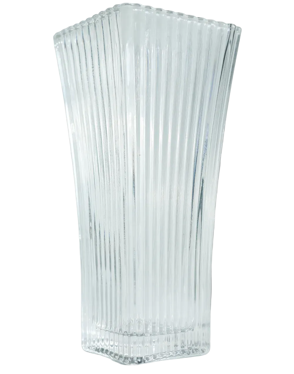 Clear Skyline  Vase Clear