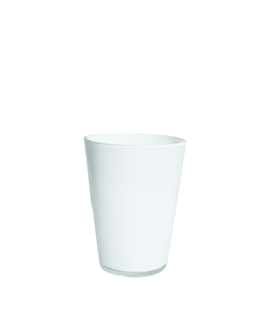 White Cylinder Cup