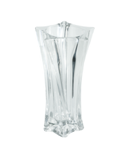 Crystal Swirl Vase Clear
