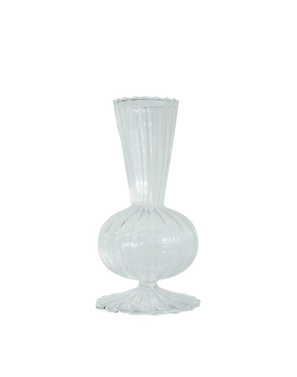 Clear Deco Bud Vase