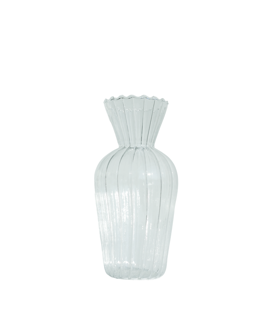 Clear Amphora Bud Vase Clear