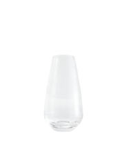 Pear Clear Vase Gray