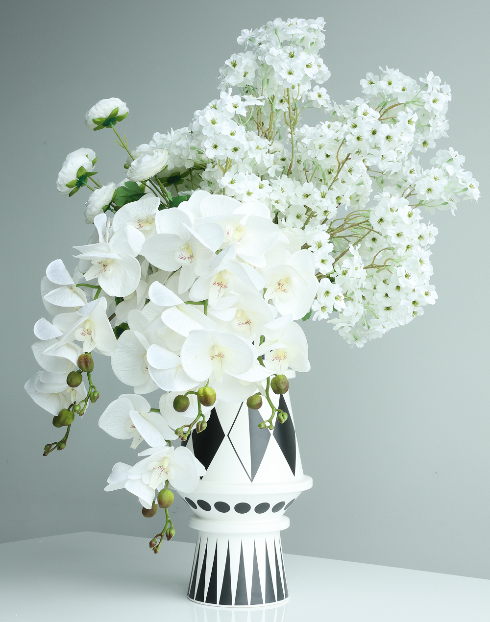 2D Opera Vase- Harlequin Collection Multicolor