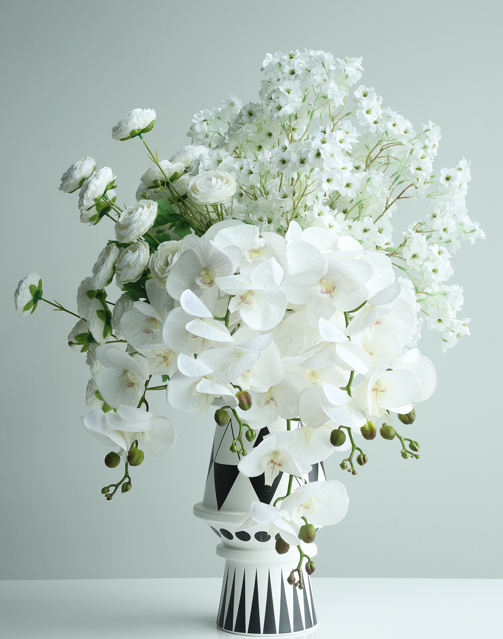 2D Opera Vase- Harlequin Collection Multicolor