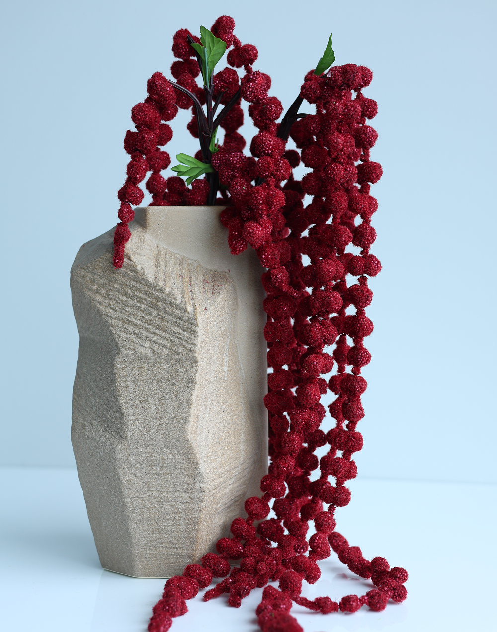 Stratum Stone Terra Edged Vase