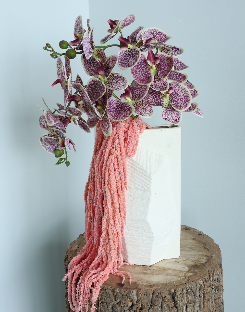 Iceberg Ceramic Terra Edged Vase