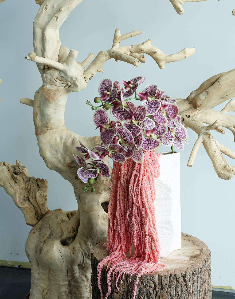 Iceberg Ceramic Terra Edged Vase