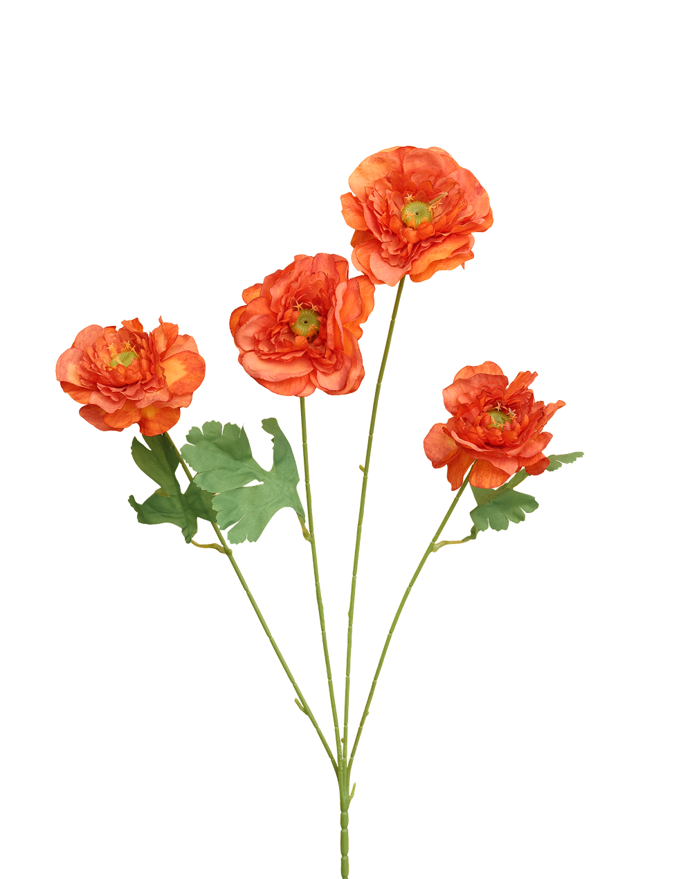 Silk Double Anemone Spray | Available in 2 Colors