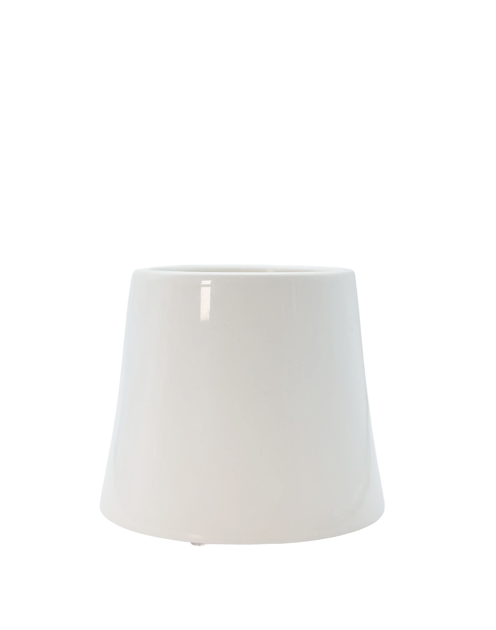 White Ceramic Small Vase